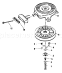 Page C Diagram and Parts List for 9447-0  Briggs and Stratton Generator